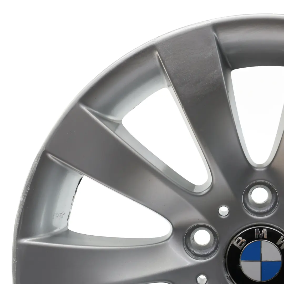 BMW E60 E61 Cerchio in lega argento 17" razze radiali 244 7,5J ET:20 - SKU 6777347-1 - Numero di parte 6777347