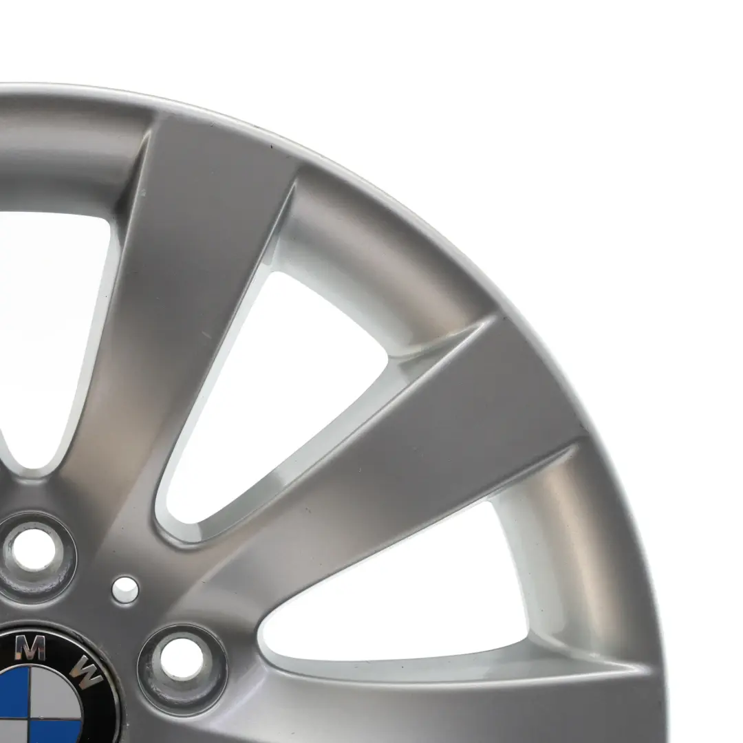 BMW E60 E61 Silver Alloy Wheel Rim 17" Radial Spoke 244 7,5J ET:20 - SKU 6777347-1 - Part number 6777347