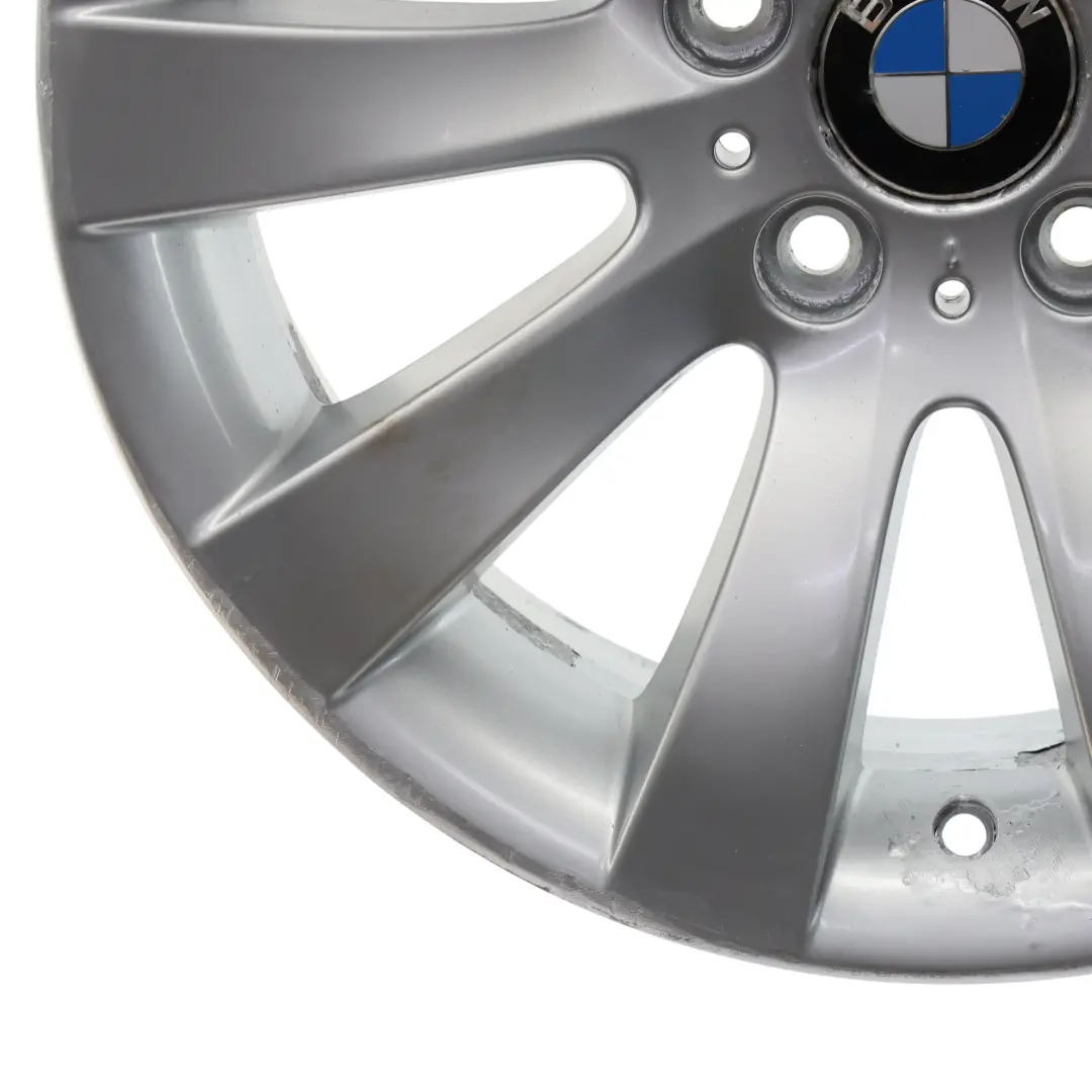 BMW E60 E61 Silver Alloy Wheel Rim 17" Radial Spoke 244 7,5J ET:20 - SKU 6777347-1 - Part number 6777347