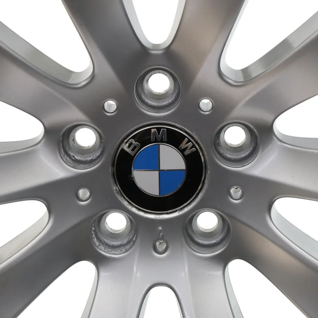 BMW E60 E61 Silver Alloy Wheel Rim 17" Radial Spoke 244 7,5J ET:20 - SKU 6777347-1 - Part number 6777347