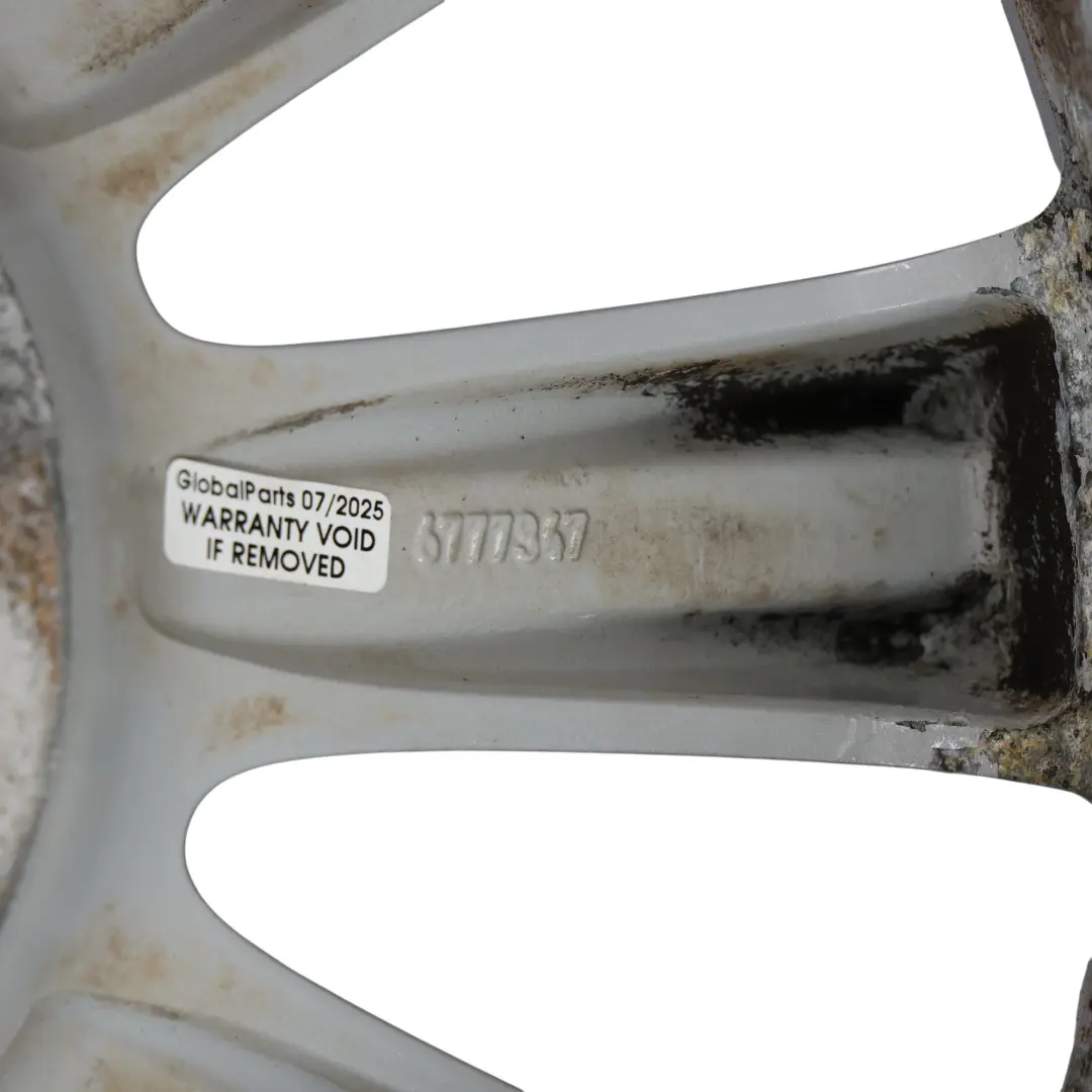 BMW 5 er E60 E61 Alu Felge Alufelge 17" Radiale Speiche 244 7,5J ET:20 - SKU 6777347-2 - Teilenummer 6777347