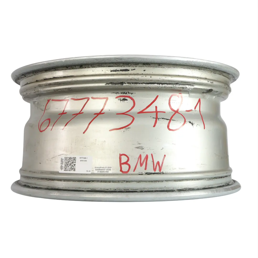 BMW E60 E61 Wheel Rim Alloy Silver 17" 8J ET:20 V-Spoke 245 - SKU 6777348-1 - Part number 6777348