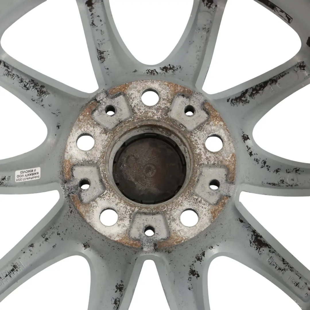 BMW E60 E61 Wheel Rim Alloy Silver 17" 8J ET:20 V-Spoke 245 - SKU 6777348-1 - Part number 6777348