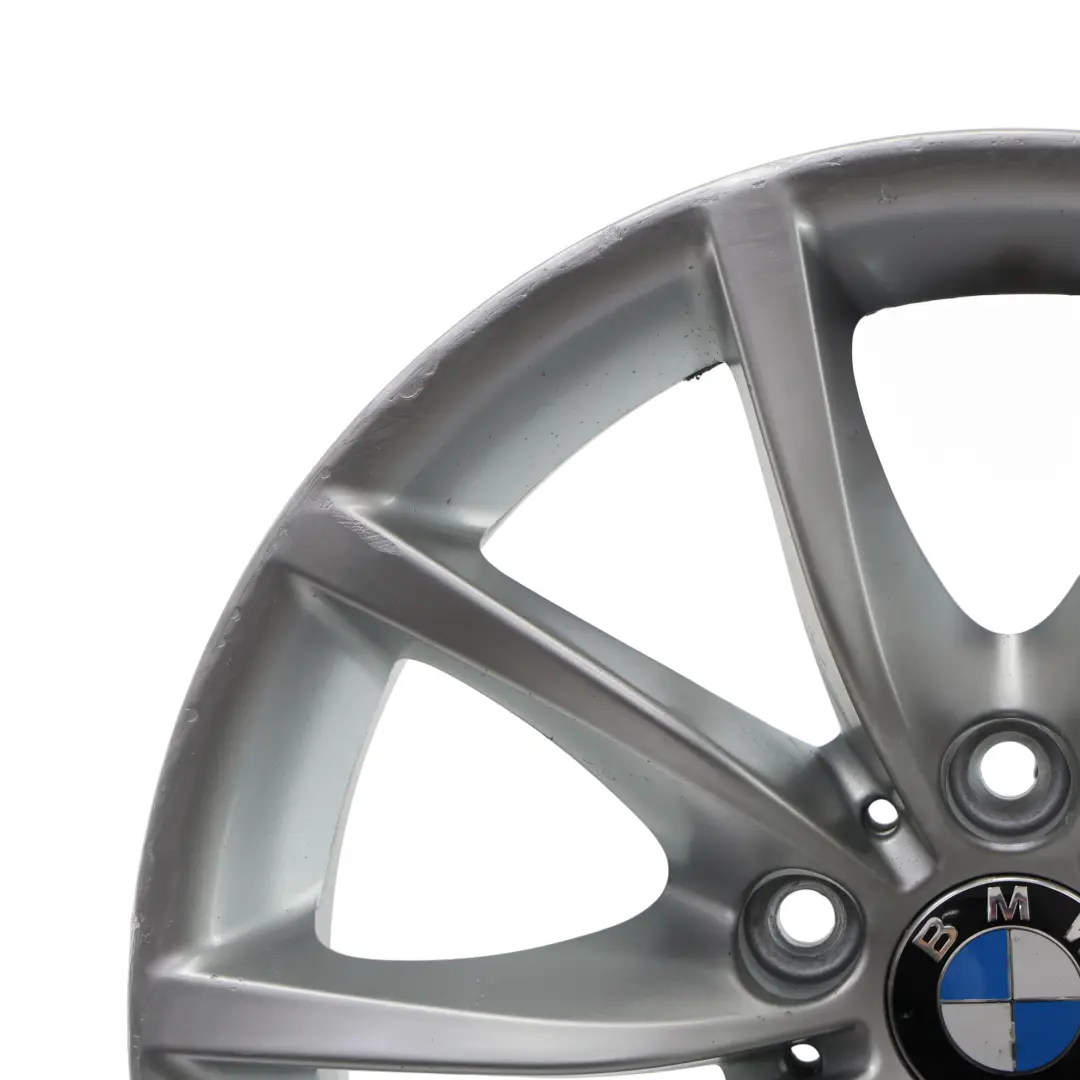 BMW E60 E61 Wheel Rim Alloy Silver 17" 8J ET:20 V-Spoke 245 - SKU 6777348-1 - Part number 6777348