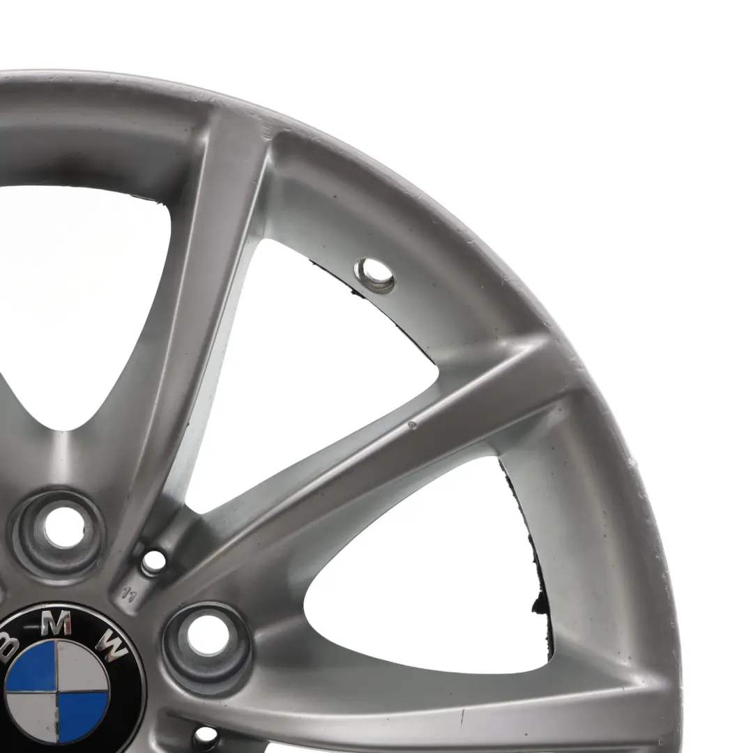 BMW E60 E61 Wheel Rim Alloy Silver 17" 8J ET:20 V-Spoke 245 - SKU 6777348-1 - Part number 6777348