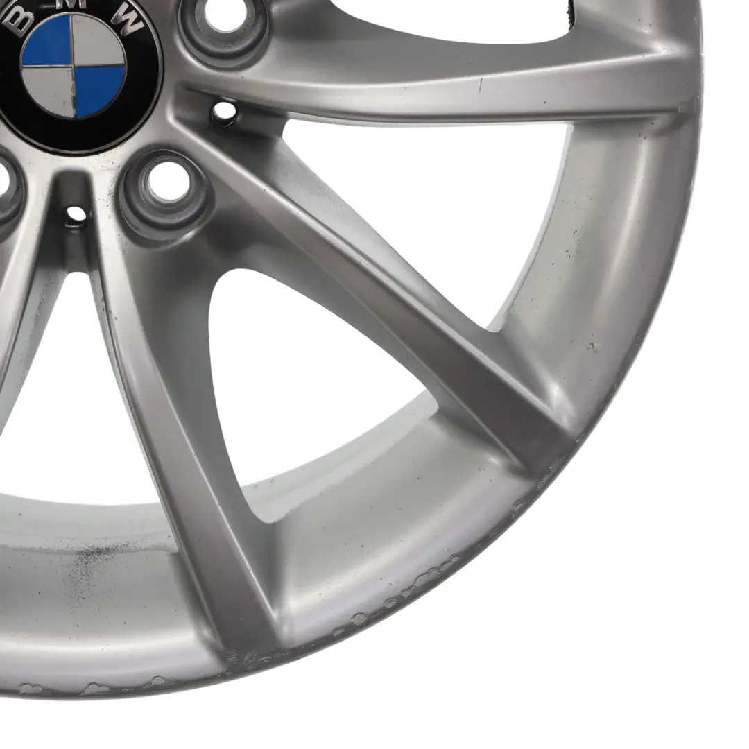 BMW E60 E61 Wheel Rim Alloy Silver 17" 8J ET:20 V-Spoke 245 - SKU 6777348-1 - Part number 6777348