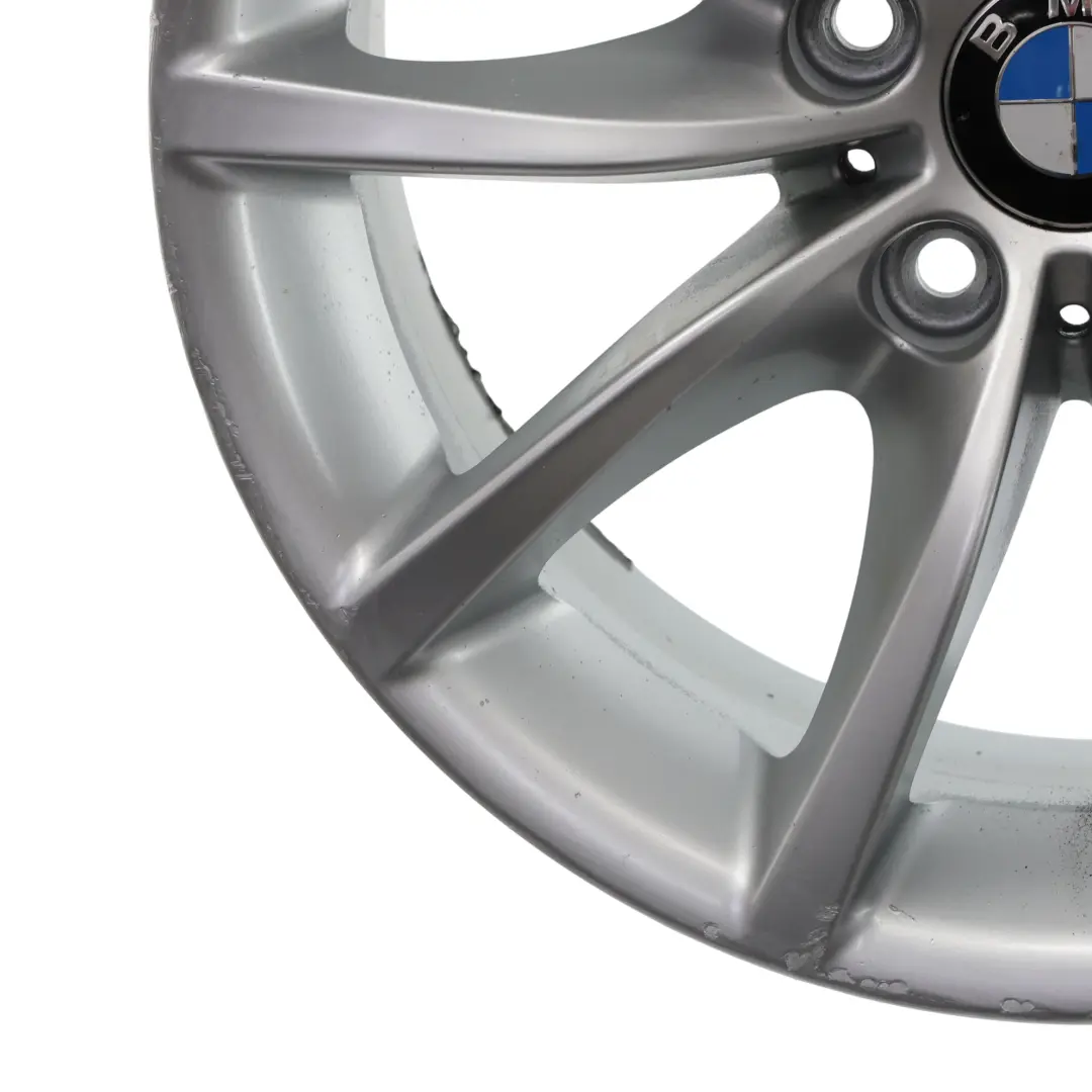 BMW E60 E61 Wheel Rim Alloy Silver 17" 8J ET:20 V-Spoke 245 - SKU 6777348-1 - Part number 6777348