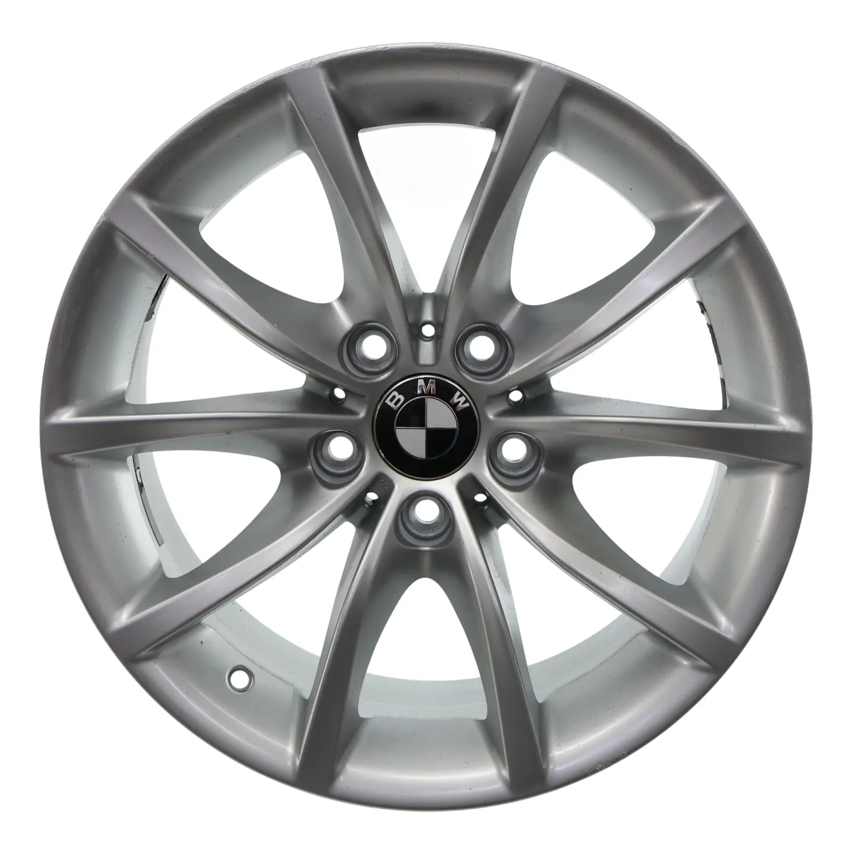 BMW E60 E61 Wheel Rim Alloy Silver 17" 8J ET:20 V-Spoke 245 6777348