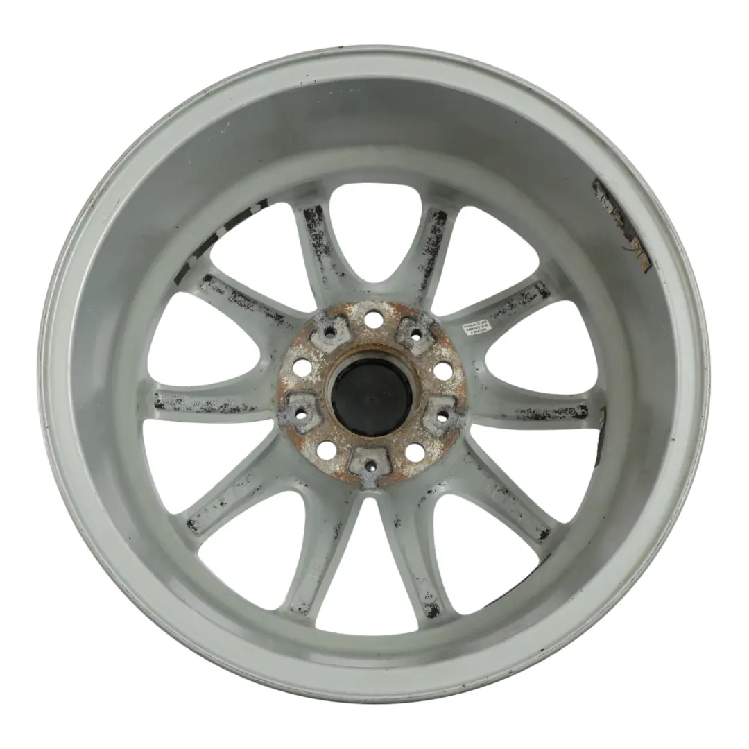 BMW E60 E61 Wheel Rim Alloy Silver 17" 8J ET:20 V-Spoke 245 - SKU 6777348-2 - Part number 6777348