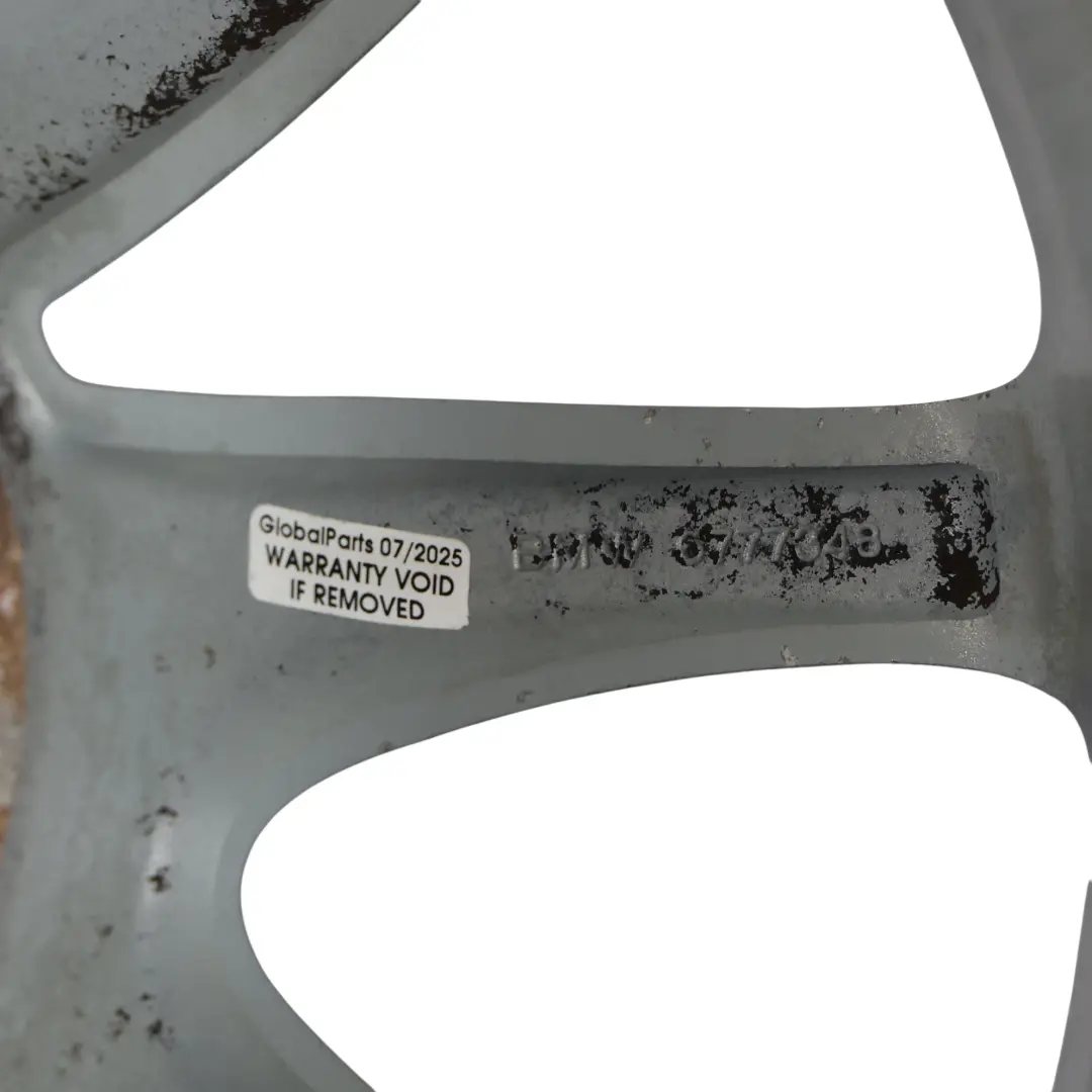 BMW E60 E61 Felga Aluminiowa Srebrna 17" 8J ET:20 245 - SKU 6777348-2 - Numer Części 6777348