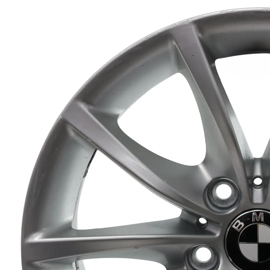 BMW E60 E61 Wheel Rim Alloy Silver 17" 8J ET:20 V-Spoke 245 - SKU 6777348-2 - Part number 6777348