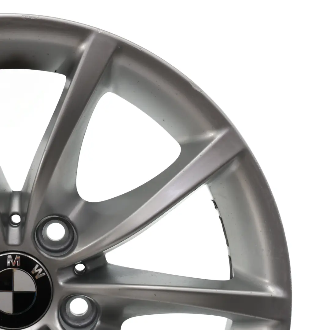 BMW E60 E61 Wheel Rim Alloy Silver 17" 8J ET:20 V-Spoke 245 - SKU 6777348-2 - Part number 6777348