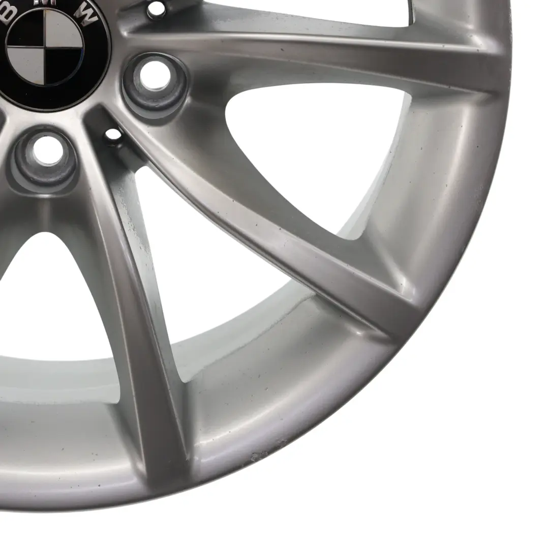 BMW E60 E61 Wheel Rim Alloy Silver 17" 8J ET:20 V-Spoke 245 - SKU 6777348-2 - Part number 6777348
