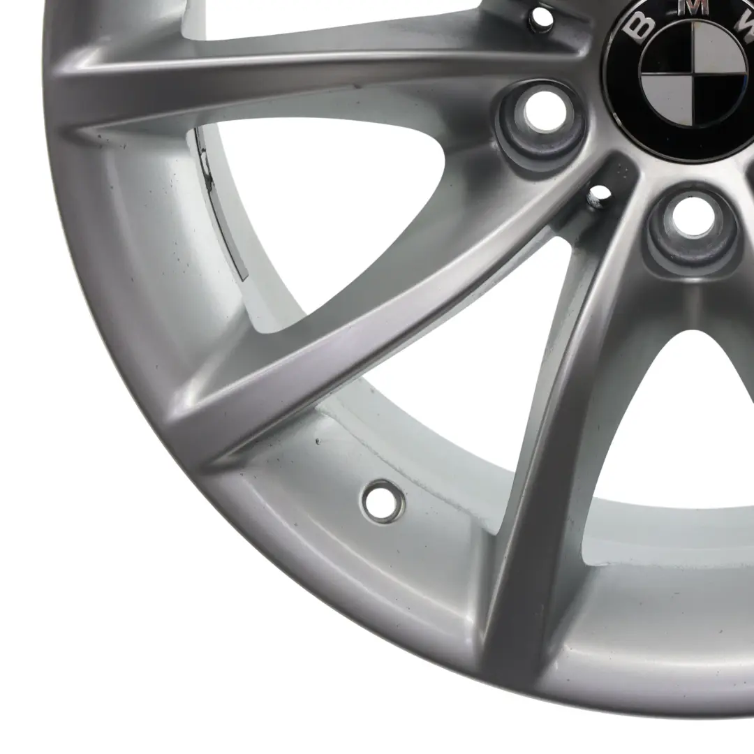 BMW E60 E61 Wheel Rim Alloy Silver 17" 8J ET:20 V-Spoke 245 - SKU 6777348-2 - Part number 6777348