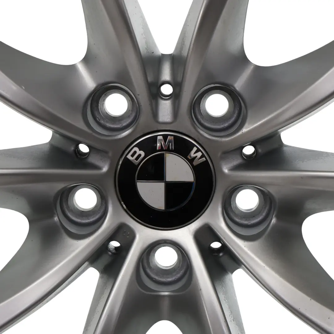 BMW E60 E61 Wheel Rim Alloy Silver 17" 8J ET:20 V-Spoke 245 - SKU 6777348-2 - Part number 6777348