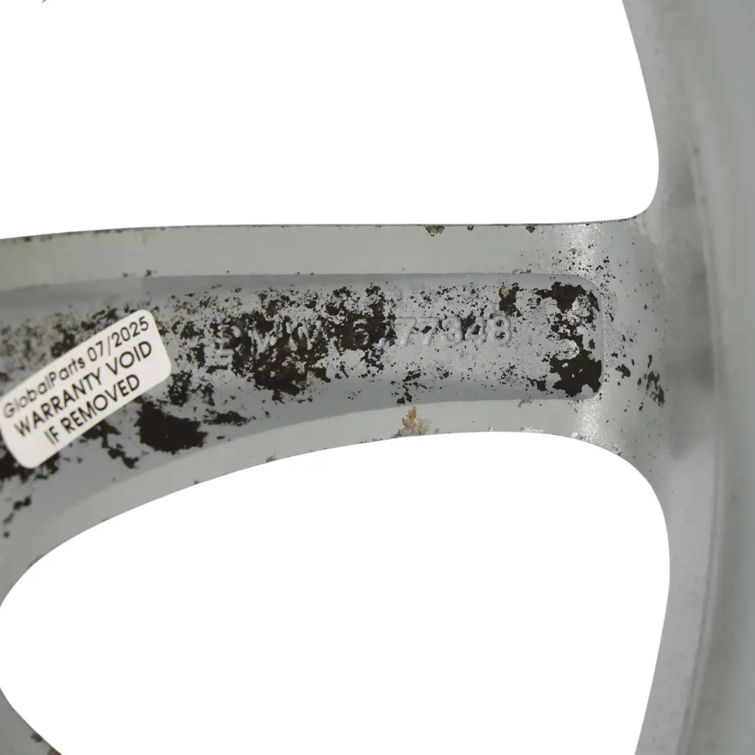 Rim Alloy Silver 17" 8J ET:20 V-Spoke 245 to BMW E60 E61 Wheel with Part number 6777348 BMW E60 E61 Wheel Rim Alloy Silver 17" 8J ET:20 V-Spoke 245 - SKU 6777348-3 - Part number 6777348