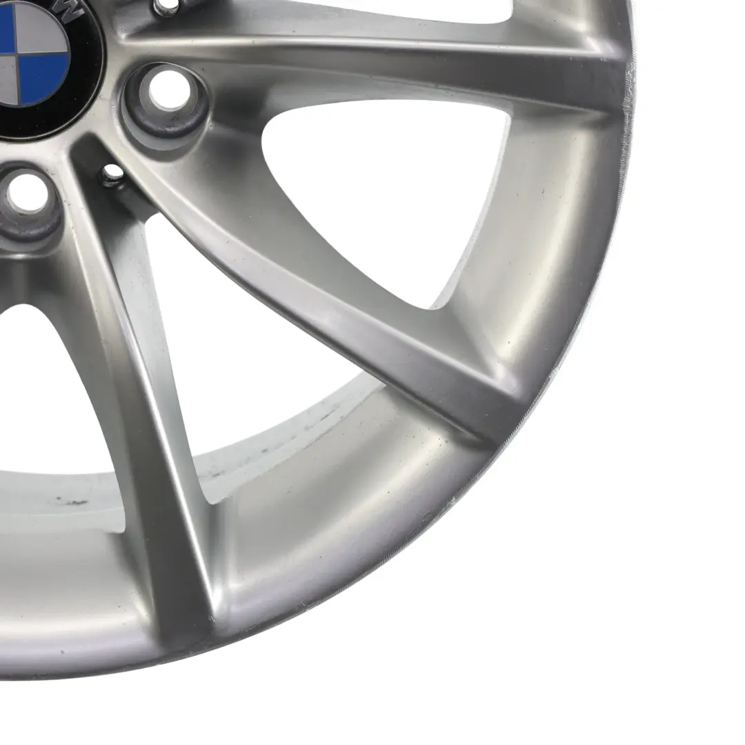 Rim Alloy Silver 17" 8J ET:20 V-Spoke 245 to BMW E60 E61 Wheel with Part number 6777348 BMW E60 E61 Wheel Rim Alloy Silver 17" 8J ET:20 V-Spoke 245 - SKU 6777348-3 - Part number 6777348