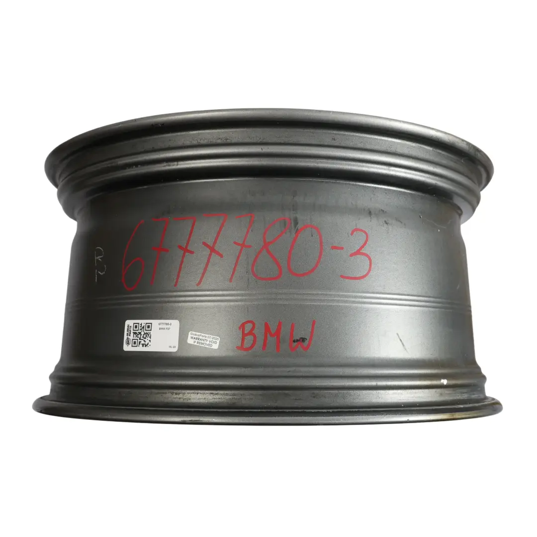 BMW F01 F07 Rear Silver Wheel Alloy Rim 20" 10J ET:41 Double Spoke 253 - SKU 6777780-3 - Part number 6777780