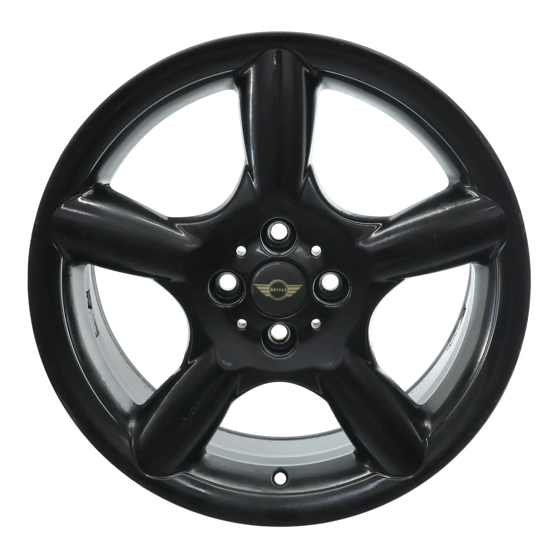 Mini Cooper One R50 R55 R56 Wheel Rim Alloy Black 17" 7J 5 Star Pace Spoke 110