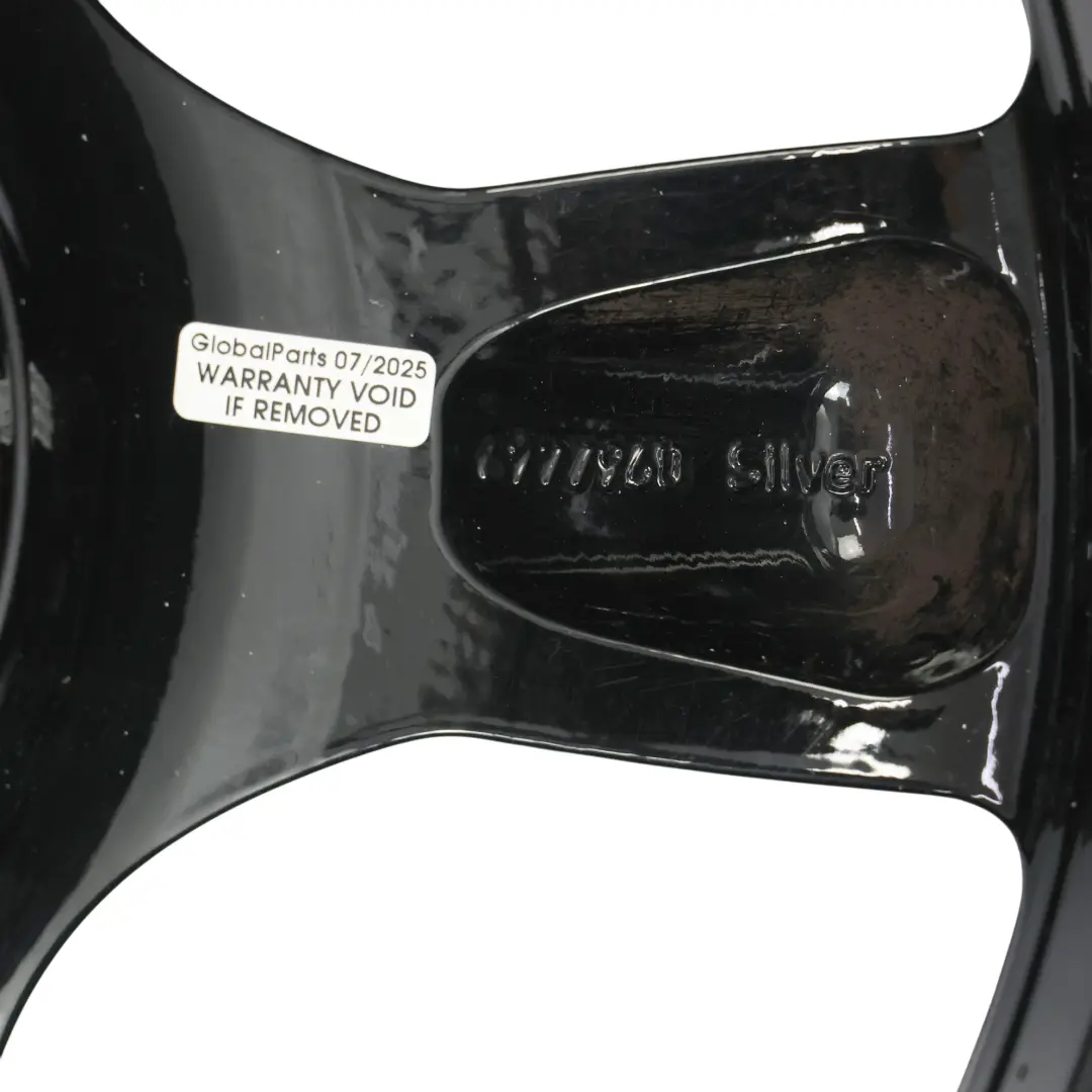 Mini Cooper One R50 R55 R56 Wheel Rim Alloy Black 17" 7J 5 Star Pace Spoke 110 - SKU 6777960-3 - Part number 6777960