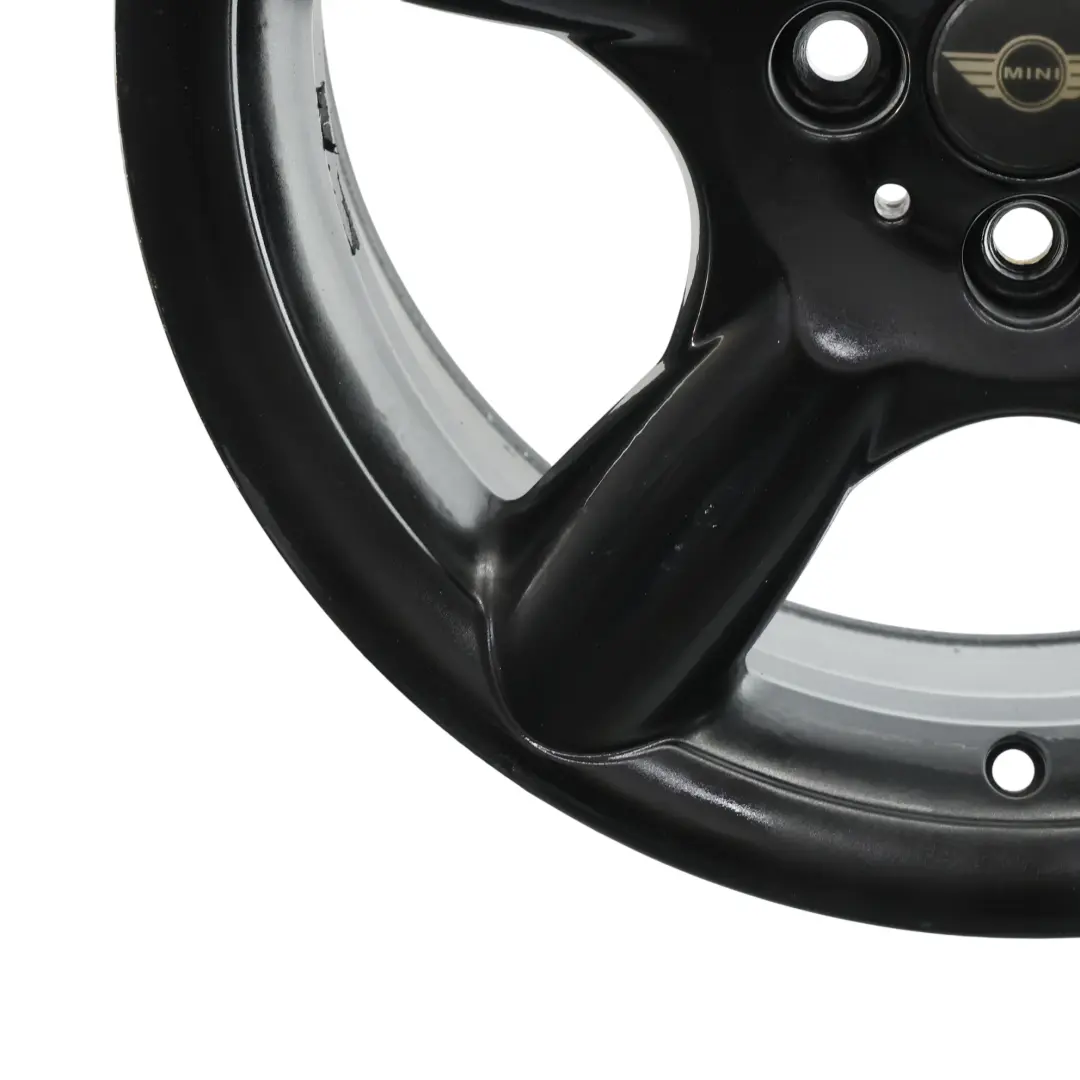 Mini Cooper One R50 R56 Alu Felge Schwarz 7J 17" 5 Star Pace Spoke 110 - SKU 6777960-3 - Teilenummer 6777960