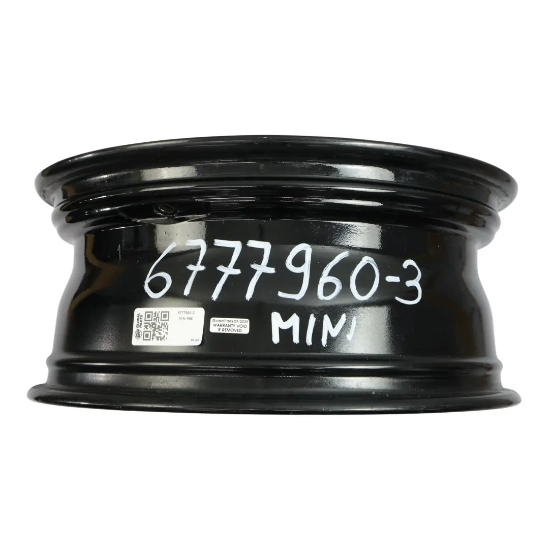 Mini Cooper One R50 R56 Alu Felge Schwarz 7J 17" 5 Star Pace Spoke 110 - SKU 6777960-3 - Teilenummer 6777960