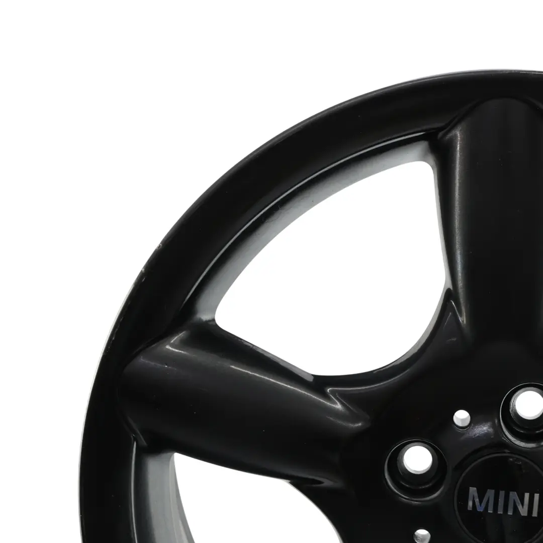 Mini Cooper One R50 R55 R56 Felga Aluminiowa Czarna 17" 7J - SKU 6777960-4 - Numer Części 6777960