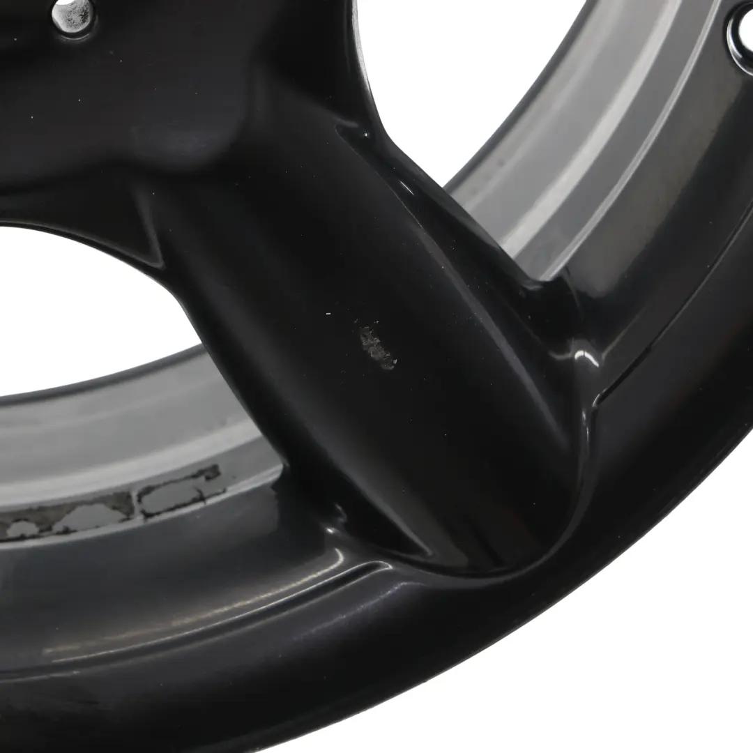 Rim Alloy Black 17" 7J 5 Star Pace Spoke 110 to Mini Cooper One R50 R55 R56 Wheel with Part number 6777960 Mini Cooper One R50 R55 R56 Wheel Rim Alloy Black 17" 7J 5 Star Pace Spoke 110 - SKU 6777960-4 - Part number 6777960