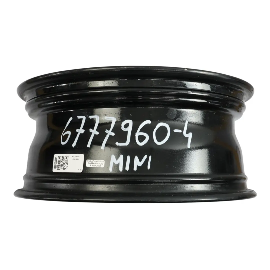 Mini Cooper One R50 R55 R56 Felga Aluminiowa Czarna 17" 7J - SKU 6777960-4 - Numer Części 6777960