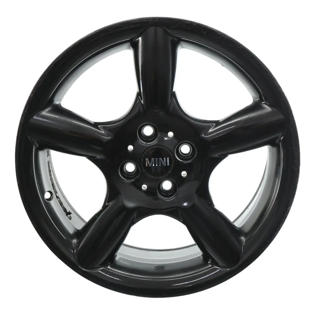 Rim Alloy Black 17" 7J ET:43 to Mini Cooper R50 R55 R56 Wheel with Part number 6777960 Mini Cooper R50 R55 R56 Wheel Rim Alloy Black 17" 7J ET:43 - SKU 6777960-5 - Part number 6777960