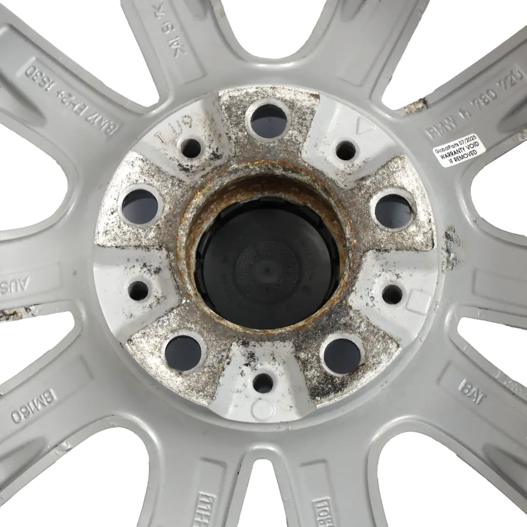 BMW F10 F11 F12 Alloy Wheel Rim 17" V spoke 236 8J ET:30 - SKU 6780720-1 - Part number 6780720