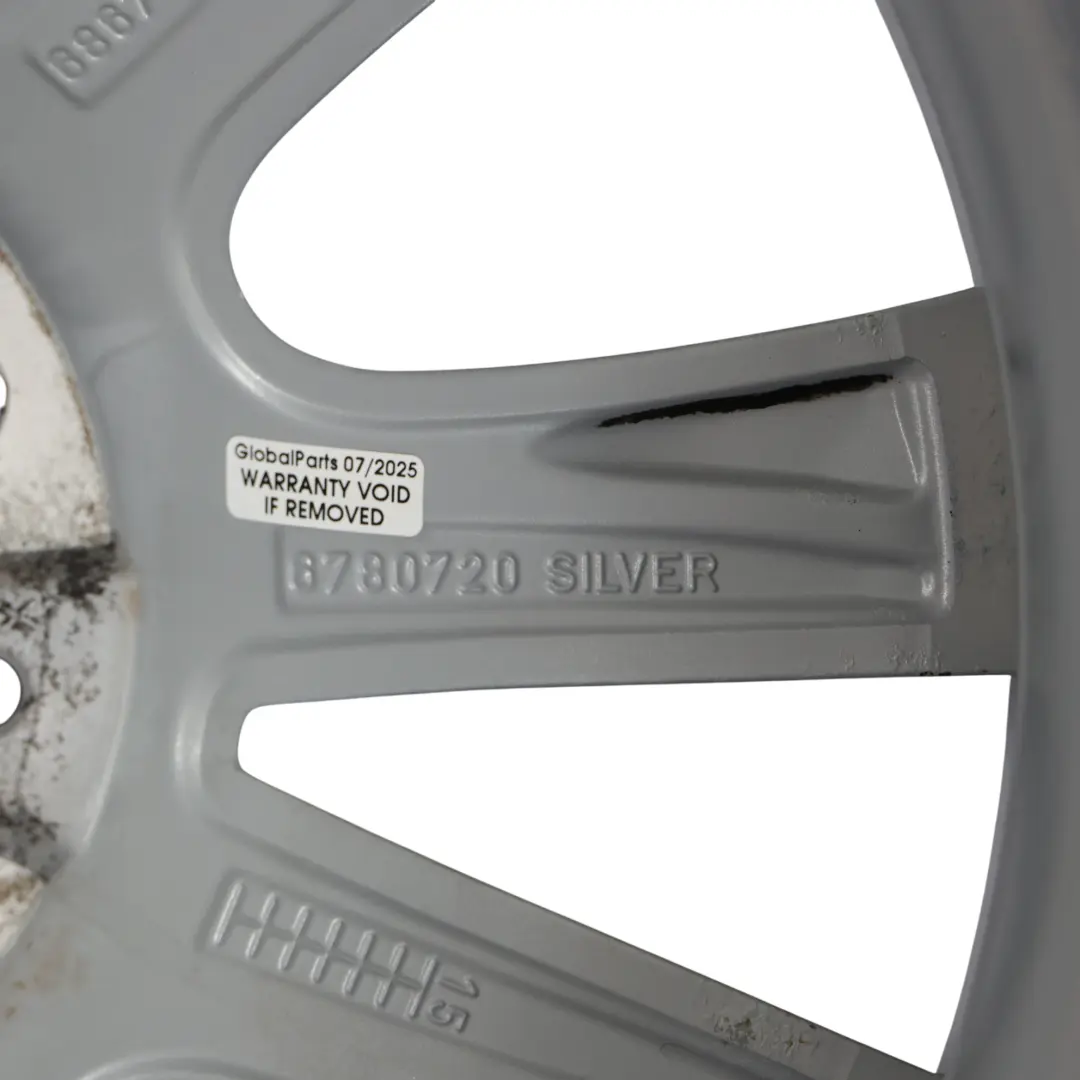 BMW F10 F11 F12 Alu Felge Alufelge 17" V-Speiche 236 8J ET:30 - SKU 6780720-2 - Teilenummer 6780720