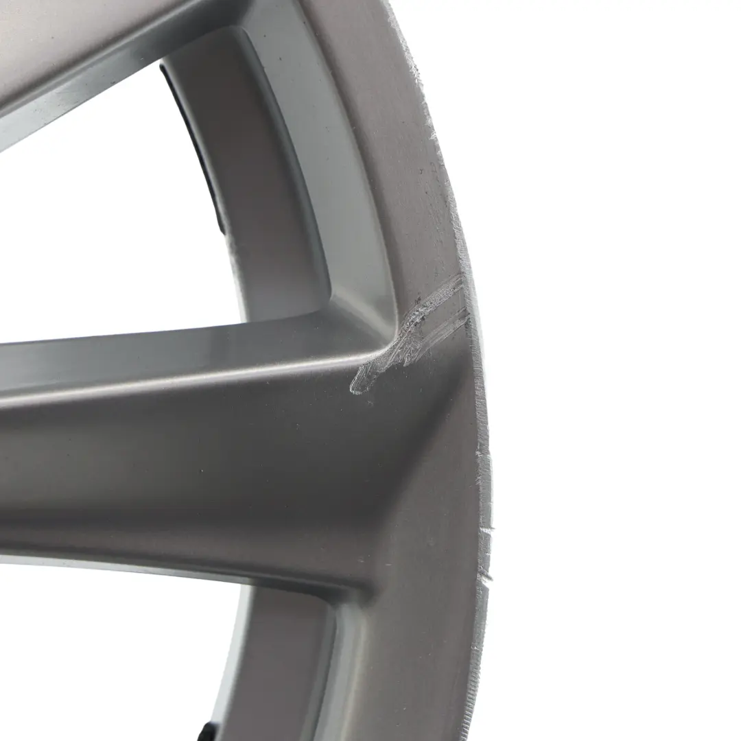 BMW F10 F11 F12 Silver Alloy Wheel Rim 17" V Spoke 236 8J ET:30 - SKU 6780720-2 - Part number 6780720