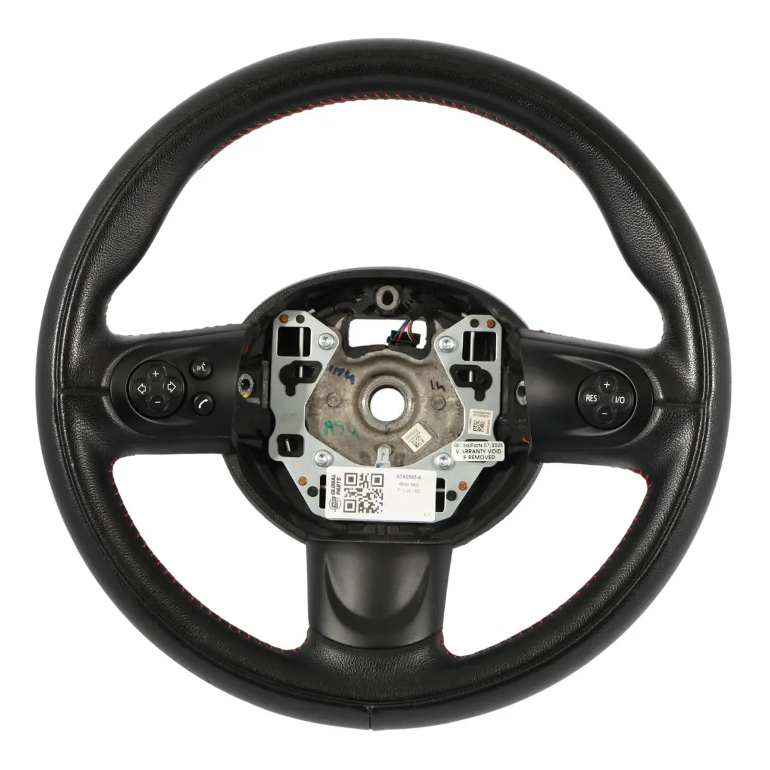 pelle Nera Sport Volante Multifunzione Volante per Mini Cooper R56 LCI R60 R61 con numero di parte 6782595 Mini Cooper R56 LCI R60 R61 pelle Nera Sport Volante Multifunzione Volante - SKU 6782595-6 - Numero di parte 6782595