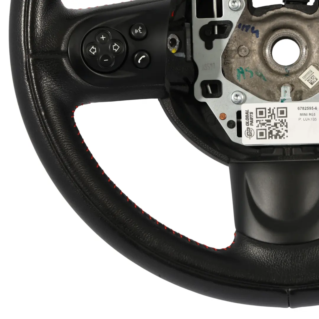 Schwarz Leder Sport Multifunktionslenkrad Lenkrad für Mini Cooper R56 LCI R60 R61 mit Teilenummer 6782595 Mini Cooper R56 LCI R60 R61 Schwarz Leder Sport Multifunktionslenkrad Lenkrad - SKU 6782595-6 - Teilenummer 6782595
