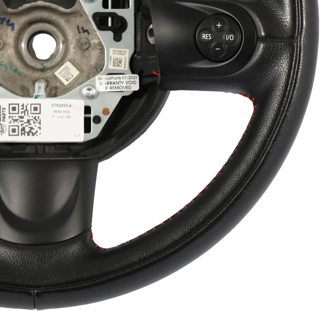 Schwarz Leder Sport Multifunktionslenkrad Lenkrad für Mini Cooper R56 LCI R60 R61 mit Teilenummer 6782595 Mini Cooper R56 LCI R60 R61 Schwarz Leder Sport Multifunktionslenkrad Lenkrad - SKU 6782595-6 - Teilenummer 6782595