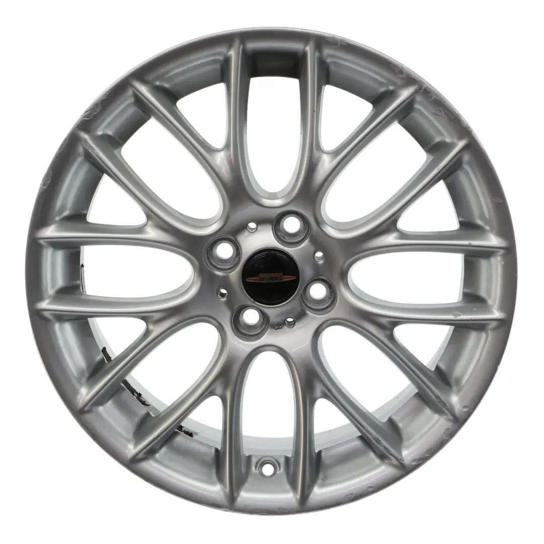 Jante Alliage 17" ET:48 7J Cross Spoke Challenge pour Mini Cooper R50 R55 R56 à propos du numéro de pièce 6784130 Mini Cooper R50 R55 R56 Jante Alliage 17" ET:48 7J Cross Spoke Challenge - SKU 6784130-2 - Numéro de pièce 6784130