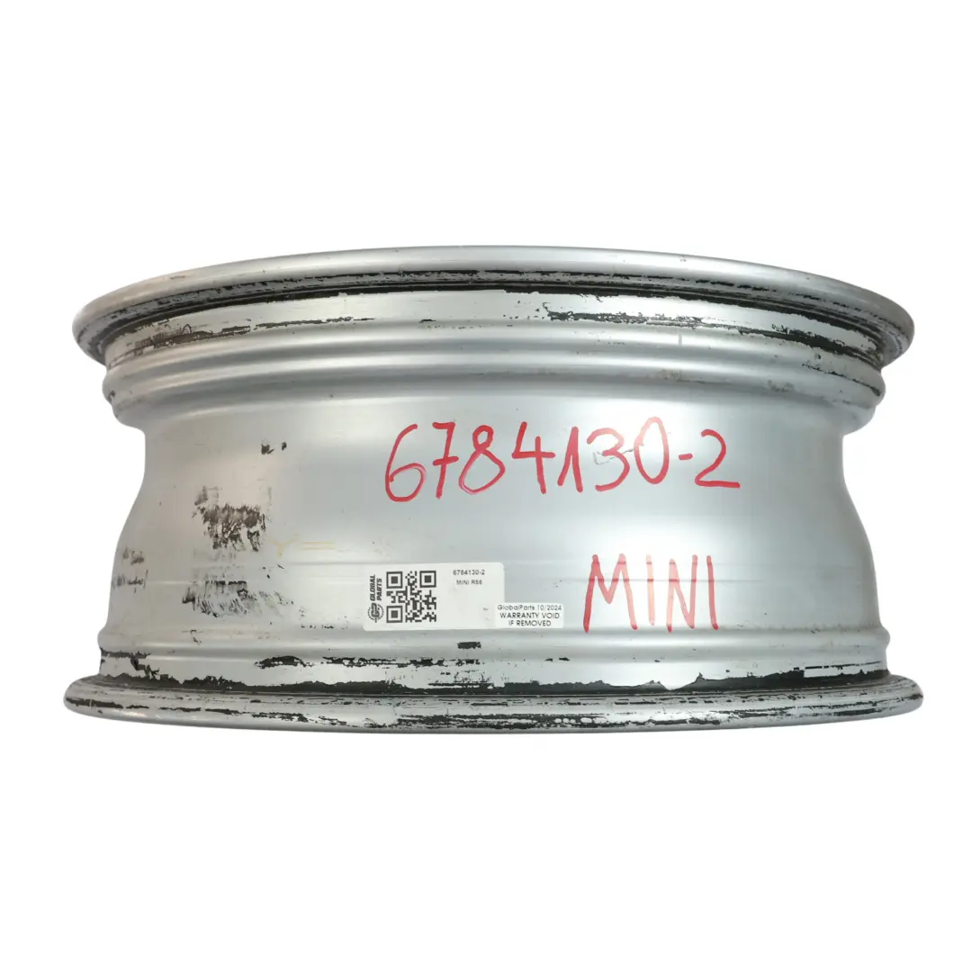Alloy Rim 17" ET:48 7J Cross Spoke Challenge to Mini Cooper R50 R55 R56 Wheel with Part number 6784130 Mini Cooper R50 R55 R56 Wheel Alloy Rim 17" ET:48 7J Cross Spoke Challenge - SKU 6784130-2 - Part number 6784130