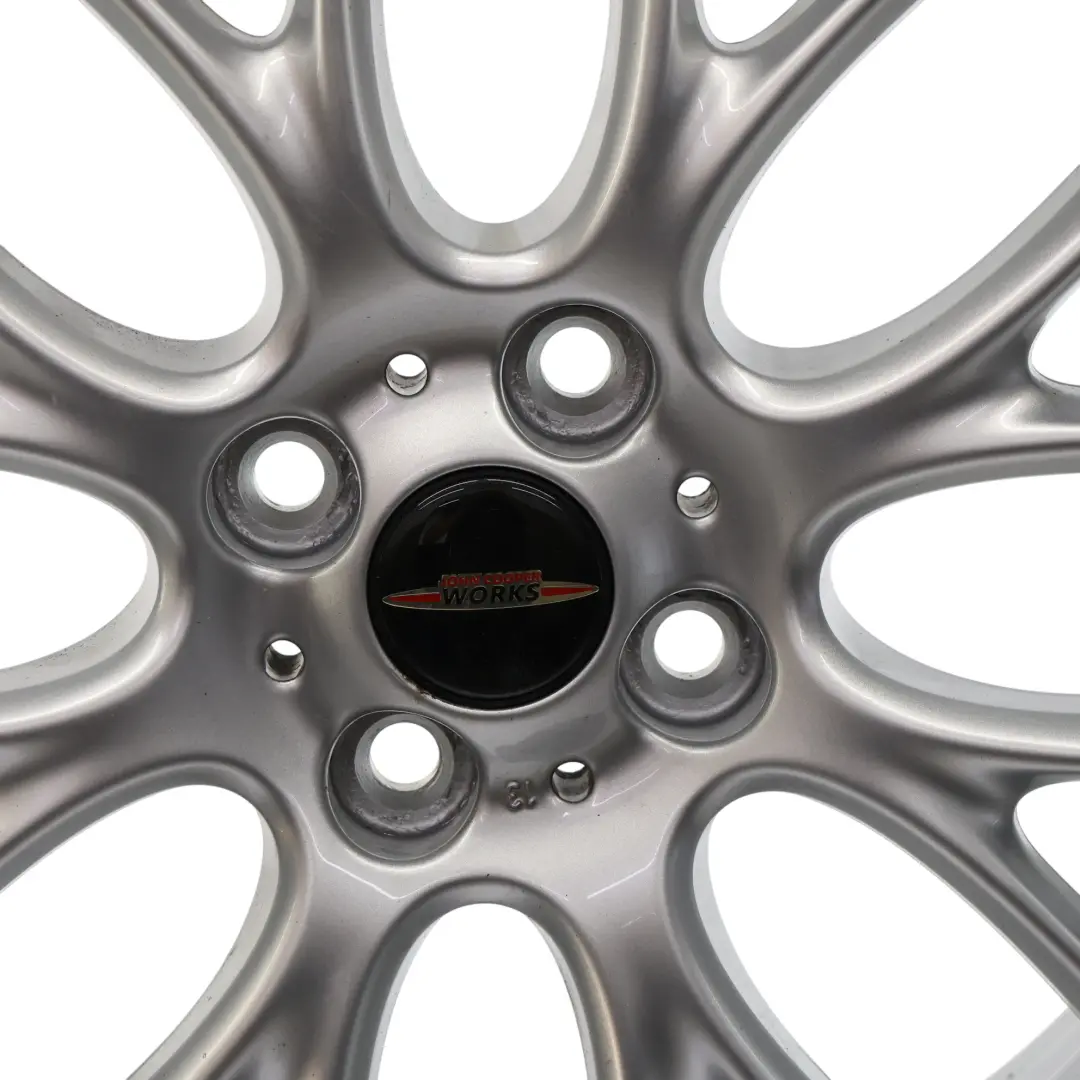 Cerchio in lega 17" ET:48 7J Cross Spoke Challenge per Mini Cooper R50 R55 R56 con numero di parte 6784130 Mini Cooper R50 R55 R56 Cerchio in lega 17" ET:48 7J Cross Spoke Challenge - SKU 6784130-2 - Numero di parte 6784130