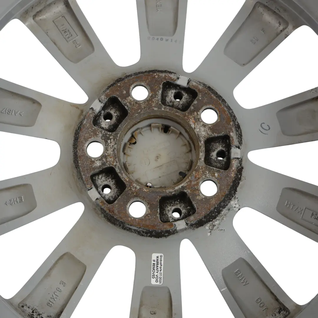 BMW F25 F26 Jante Alliage Argent 18" 8J ET:43 V Spoke 307 - SKU 6787578-1 - Numéro de pièce 6787578