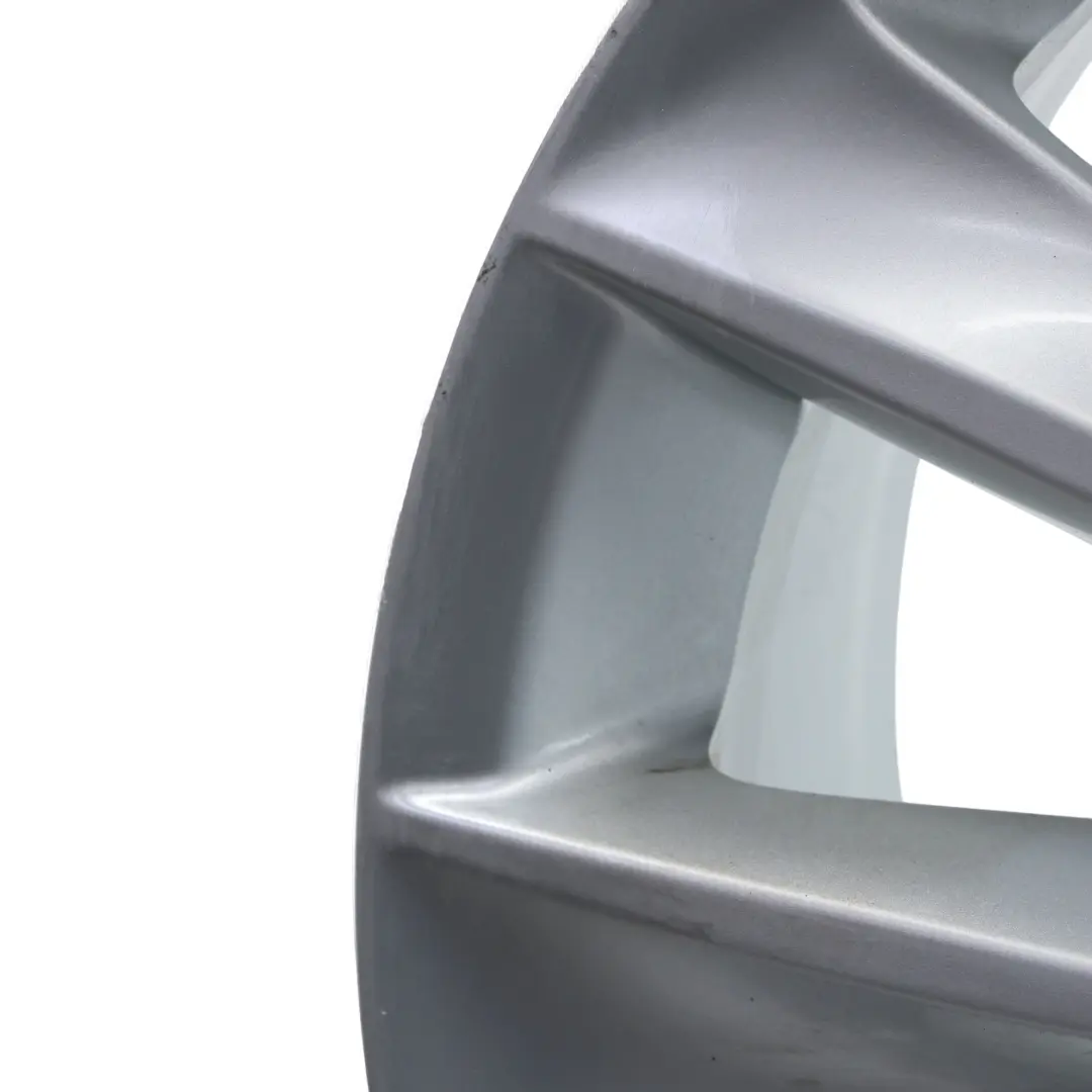 BMW F25 F26 Silberne Leichtmetallfelge 18" 8J ET:43 V Speiche 307 - SKU 6787578-1 - Teilenummer 6787578