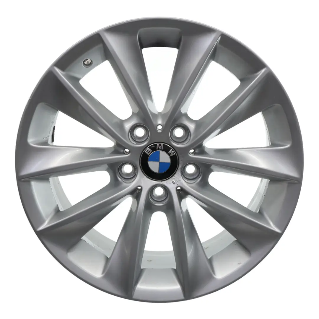 BMW F25 F26 Wheel Rim Alloy Silver 18" 8J ET:43 V Spoke 307 - SKU 6787578-2 - Part number 6787578