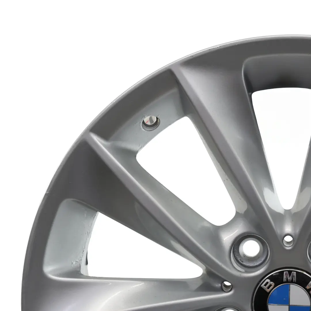 BMW F25 F26 Silberne Leicht Metall Felge 18" 8J ET:43 V Speiche 307 - SKU 6787578-2 - Teilenummer 6787578