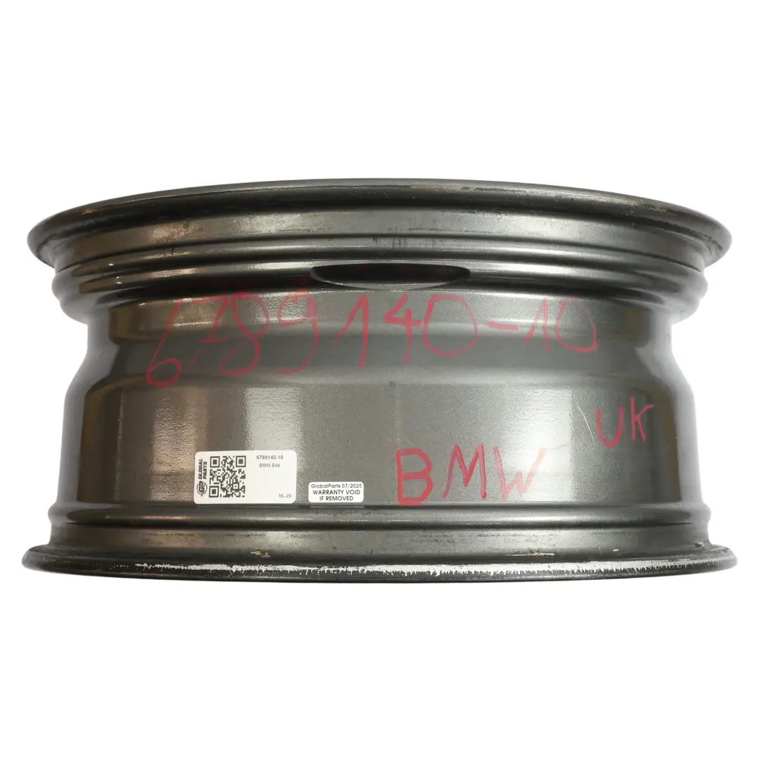 Rim Alloy Black 17" 7,5J ET:34 Star Spoke 317 to BMW X1 E84 Wheel with Part number 6789140 BMW X1 E84 Wheel Rim Alloy Black 17" 7,5J ET:34 Star Spoke 317 - SKU 6789140-10 - Part number 6789140