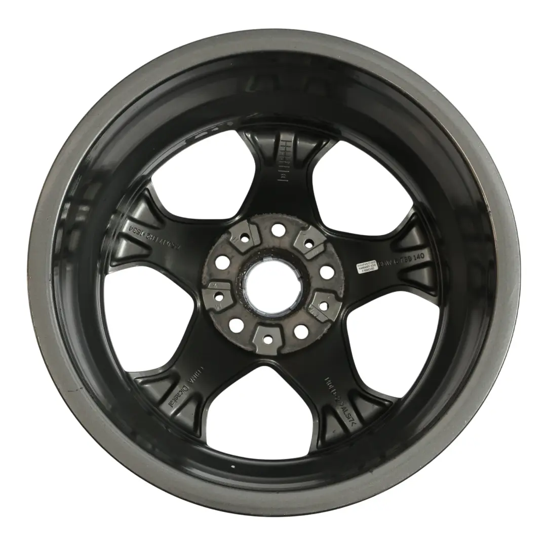 Rim Alloy Black 17" 7,5J ET:34 Star Spoke 317 to BMW X1 E84 Wheel with Part number 6789140 BMW X1 E84 Wheel Rim Alloy Black 17" 7,5J ET:34 Star Spoke 317 - SKU 6789140-10 - Part number 6789140
