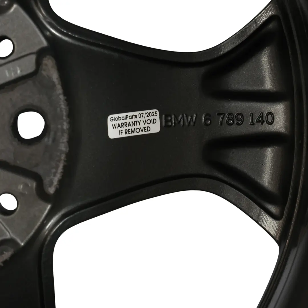 Rim Alloy Black 17" 7,5J ET:34 Star Spoke 317 to BMW X1 E84 Wheel with Part number 6789140 BMW X1 E84 Wheel Rim Alloy Black 17" 7,5J ET:34 Star Spoke 317 - SKU 6789140-10 - Part number 6789140