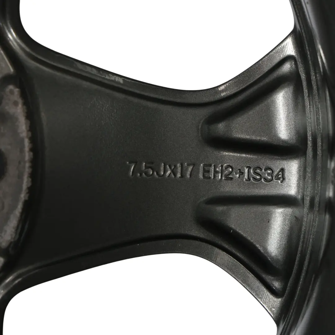 BMW X1 E84 Wheel Rim Alloy Black 17" 7,5J ET:34 Star Spoke 317 - SKU 6789140-10 - Part number 6789140
