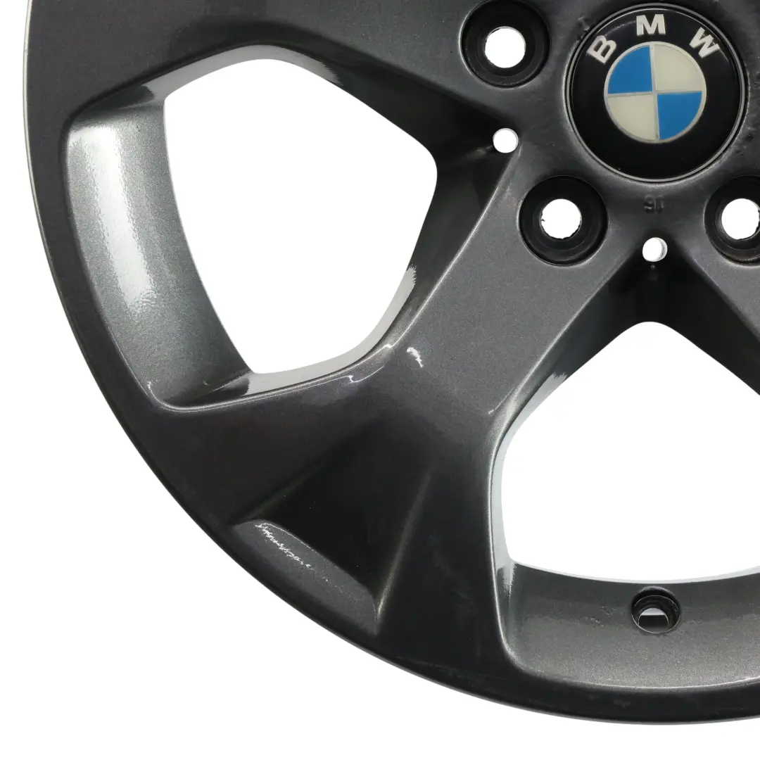 Rim Alloy Black 17" 7,5J ET:34 Star Spoke 317 to BMW X1 E84 Wheel with Part number 6789140 BMW X1 E84 Wheel Rim Alloy Black 17" 7,5J ET:34 Star Spoke 317 - SKU 6789140-10 - Part number 6789140