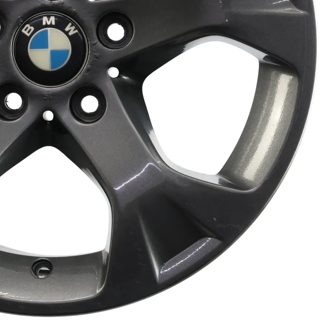 Rim Alloy Black 17" 7,5J ET:34 Star Spoke 317 to BMW X1 E84 Wheel with Part number 6789140 BMW X1 E84 Wheel Rim Alloy Black 17" 7,5J ET:34 Star Spoke 317 - SKU 6789140-10 - Part number 6789140