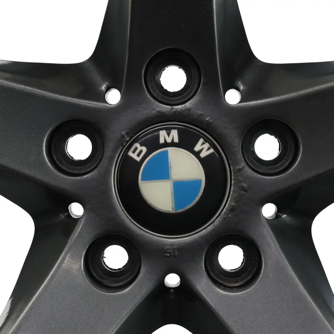Rim Alloy Black 17" 7,5J ET:34 Star Spoke 317 to BMW X1 E84 Wheel with Part number 6789140 BMW X1 E84 Wheel Rim Alloy Black 17" 7,5J ET:34 Star Spoke 317 - SKU 6789140-10 - Part number 6789140